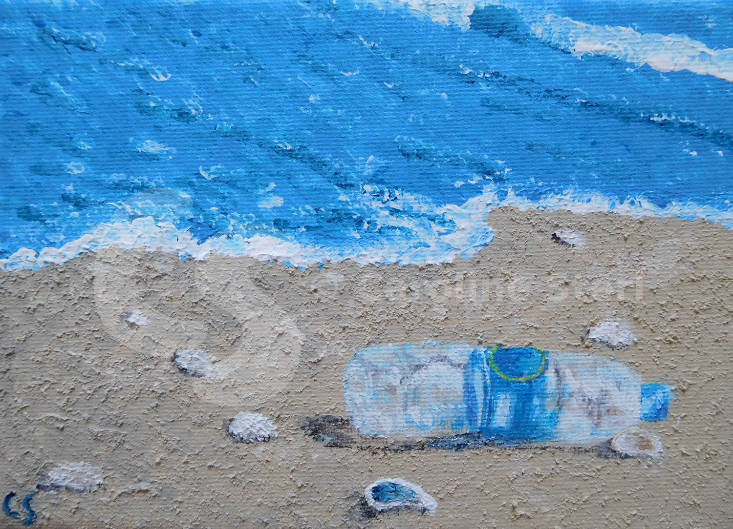 Painting: Plastic Tide